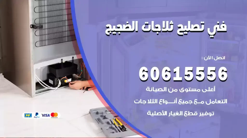 فني تصليح ثلاجات الضجيج